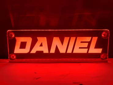 LED Namensschild